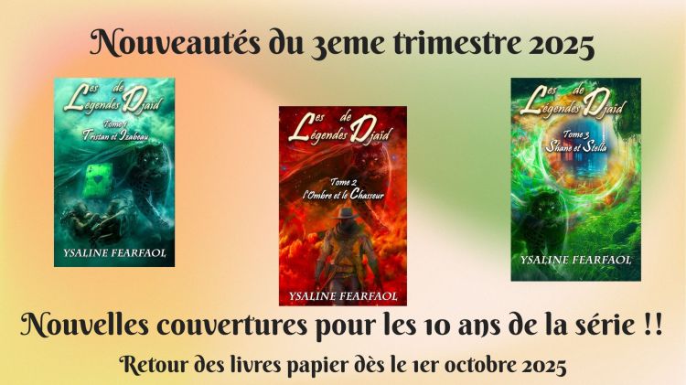 Les nouveautés du 3eme trimestre&nbsp;2025